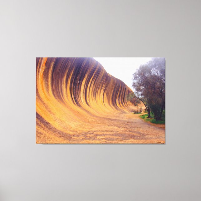 WAVE ROCK 32 x 48 Leinwanddruck (Vorderseite)