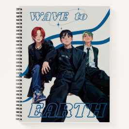 Wave to Earth Fanart Notizbuch