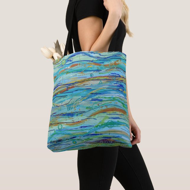 Wave Tote Bag (Von Nahem)