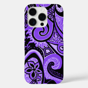 Wave Trip Vintage psychedelisches florales Paisley iPhone 16 Pro Hülle