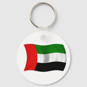 Wave UAE Flag Schlüsselanhänger