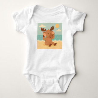 Wave Whisperer – Traumstrand-T-Shirt für Kinder Baby Strampler