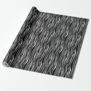 Wave Wrapping Paper Geschenkpapier