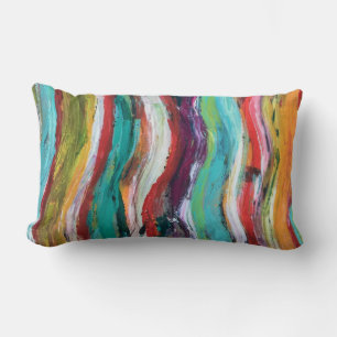 Wavelength Cotton Lumbar Throw Kissen
