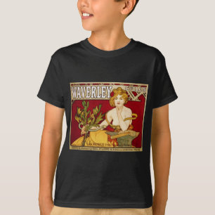 Waverley fährt - Kunst Nouveau - Alphonse Mucha T-Shirt
