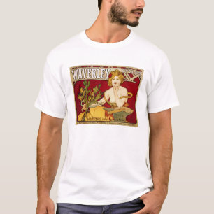 Waverley fährt - Kunst Nouveau - Alphonse Mucha T-Shirt