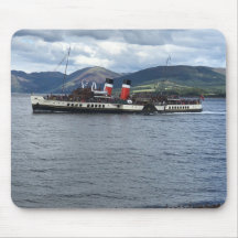 Waverley Paddle Steamer vor Schottland