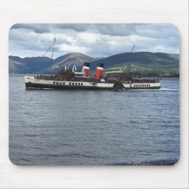 Waverley Paddle Steamer vor Schottland Mousepad