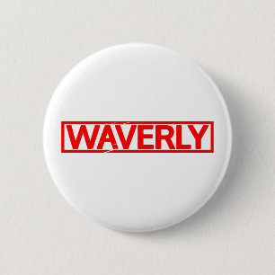 Waverly Briefmarke Button