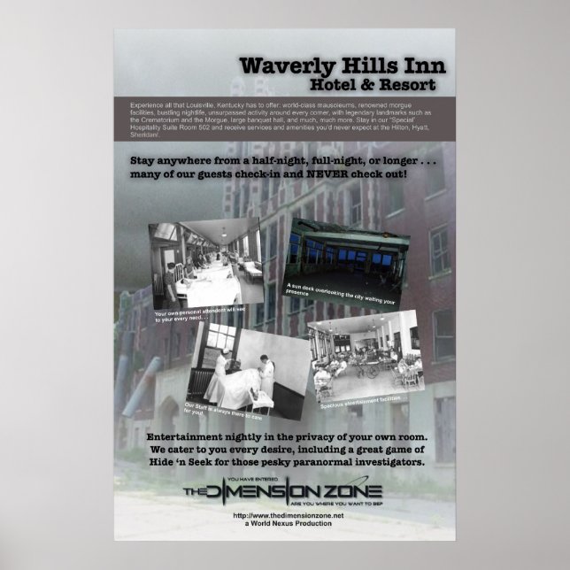Waverly Hills Inn & Resort Poster (Vorne)