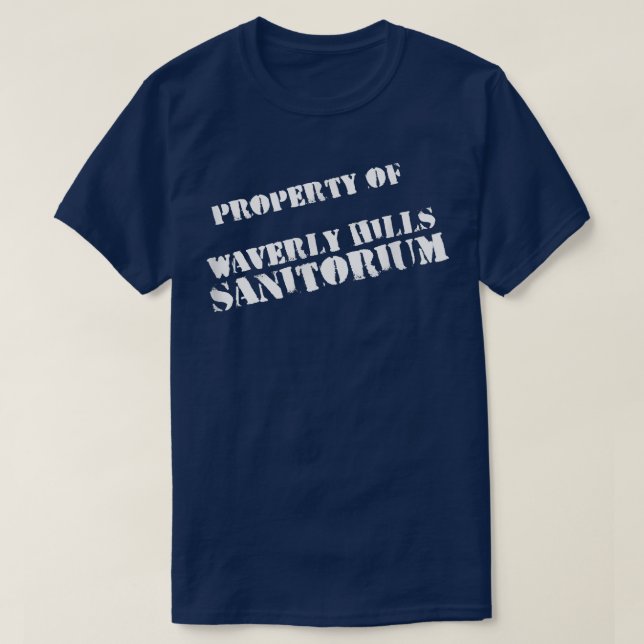 Waverly Hills Sanatorium Halloween T Novelty Graph T-Shirt (Design vorne)