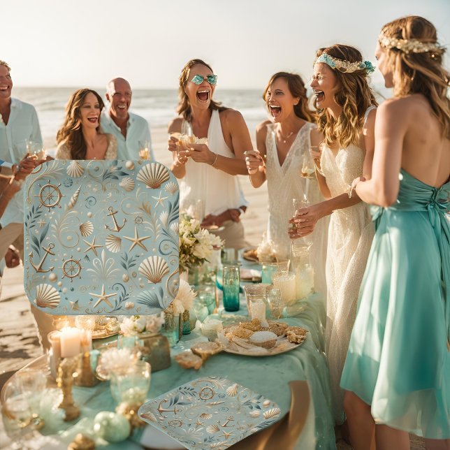 Waves 7-Zoll-Papierplatte aus dem Perlenodel Pappteller (Von Creator hochgeladen)