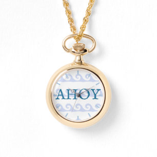 Waves Ahoy Custom Armbanduhr