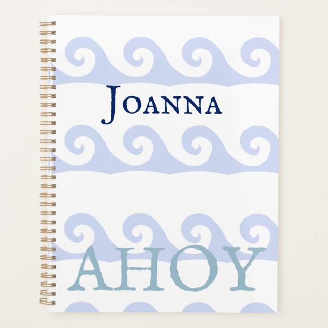 Waves Ahoy Custom Planer (Vorderseite)