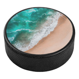 Waves am Sandy Beach Eishockey Puck