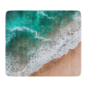 Waves am Sandy Beach Schneidebrett