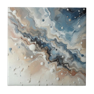 Waves and Dots 2 Keramik Tile Fliese
