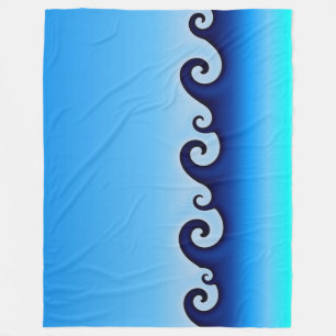 Waves Blanket Fleecedecke