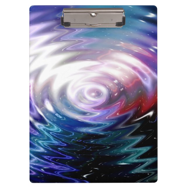 Waves Galaxy Klemmbrett (Vorderseite)