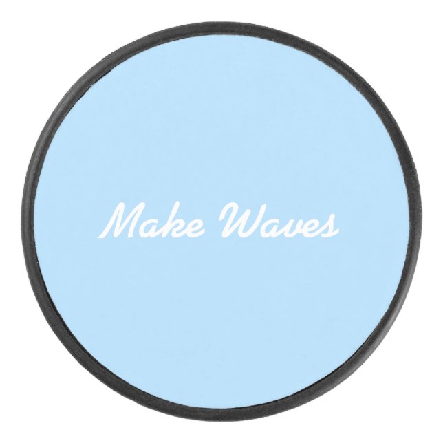 Waves Hockey Puck (Vorderseite)