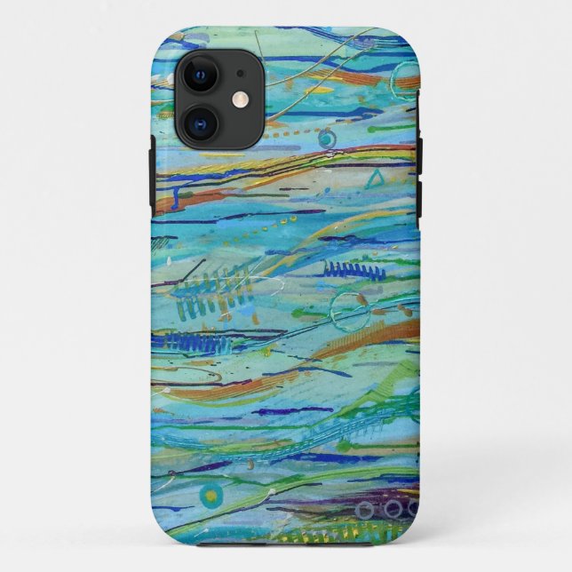 Waves iPhone Case (Rückseite)