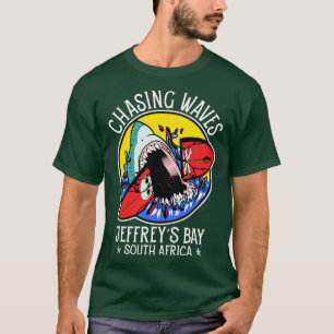 Waves Jeffreys Bay Südafrika Surfing T-Shirt
