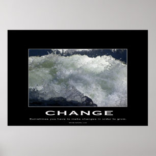 Waves Motivierend Poster