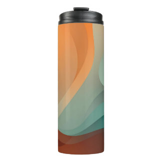 Waves of Color Thermal Tumbler Thermosbecher