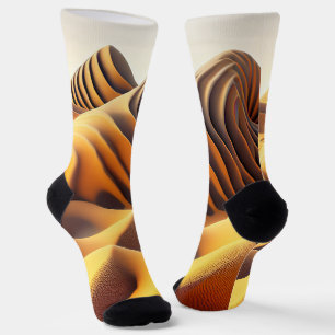 Waves of Gold Socken