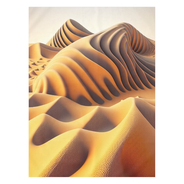 Waves of Gold Tischdecke (Vorderseite)