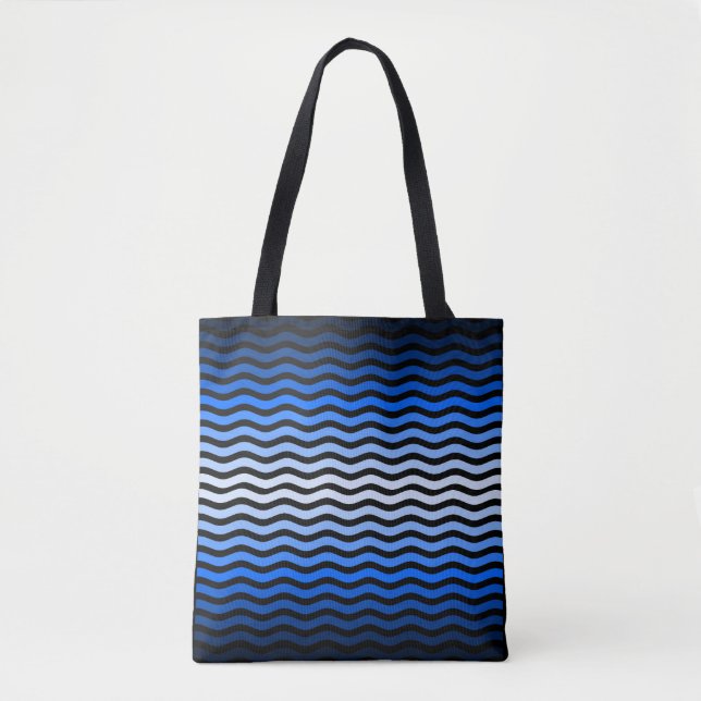 Waves pattern -01 Black BG (Vorderseite)