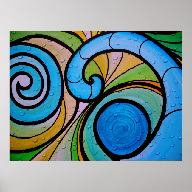 WAVES POSTER (Vorne)