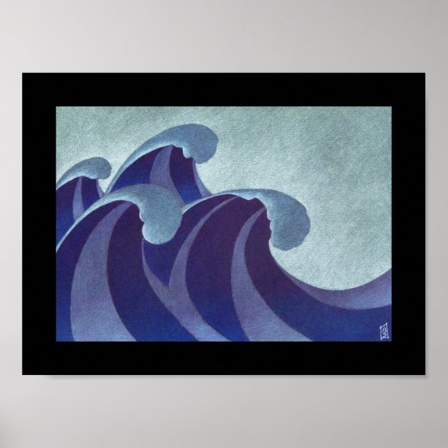 Waves Poster (Vorne)