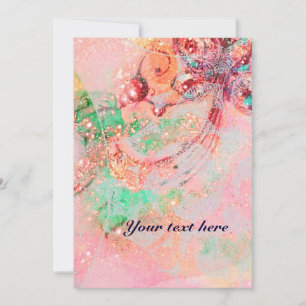 WAVES RUBY, hellrosa, rosa goldfarbene Glitzern