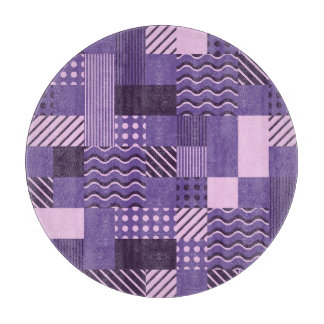 Waves Stripes Punkte: Moderne Nahtlos. Schneidebrett