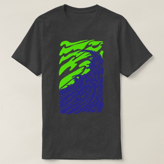 Waves T-Shirt (Design vorne)