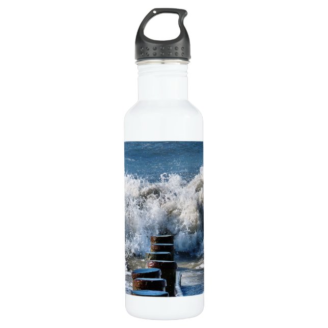 WAVES TRINKFLASCHE (Vorderseite)