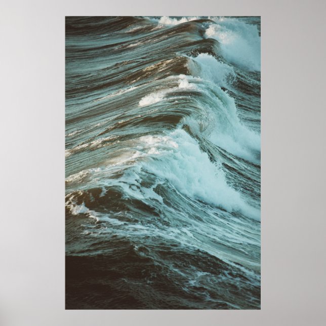 WAVES VINTAGES FOTO POSTER (Vorne)