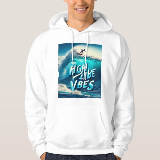 Waves & Wanderlust Collection Hoodie (Vorderseite)
