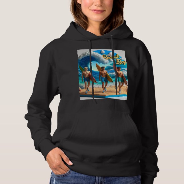 Waves & Wanderlust Collection Hoodie (Vorderseite)