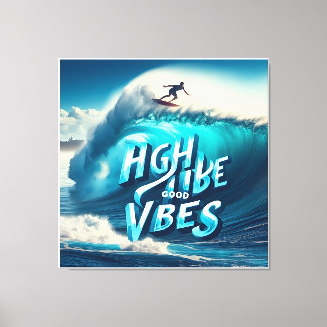 Waves & Wanderlust Collection Leinwanddruck (Vorderseite)