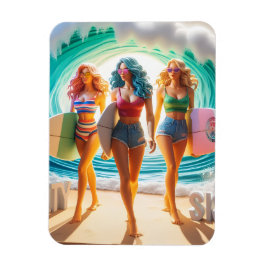 Waves & Wanderlust Collection Magnet