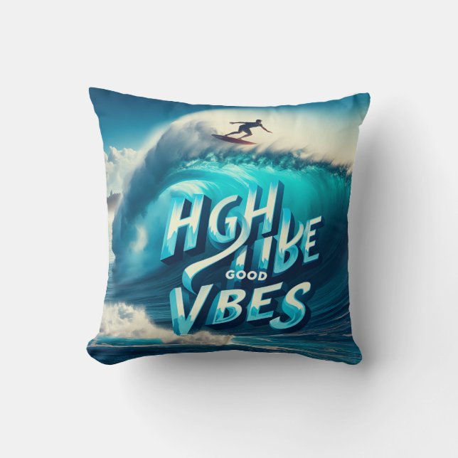 Waves & Wanderlust Kollektion Kissen (Vorderseite)