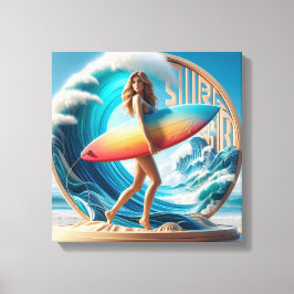 Waves & Wanderlust Kollektion Leinwanddruck