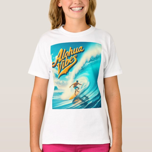 Waves & Wanderlust Kollektion T-Shirt (Vorderseite)