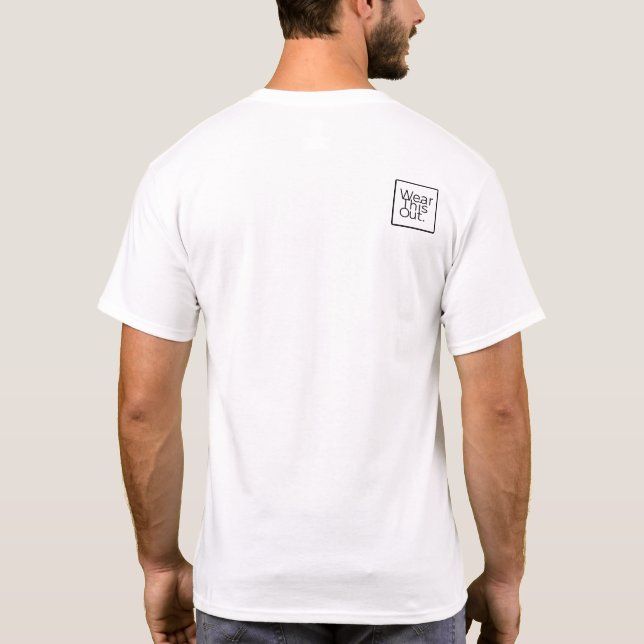 Wavey 1 - Fett Beach/Surf Inspiriert Wear This Out T-Shirt (Rückseite)