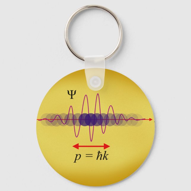 Wavicle Duality Schlüsselanhänger (Vorderseite)