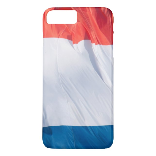 Waving Flag Frankreich Case-Mate iPhone Hülle (Rückseite)