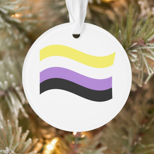 Waving-Flag Ornament (Baum)