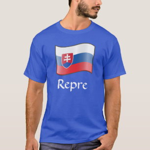 Waving Flag Slowakei Repre-T - Shirt